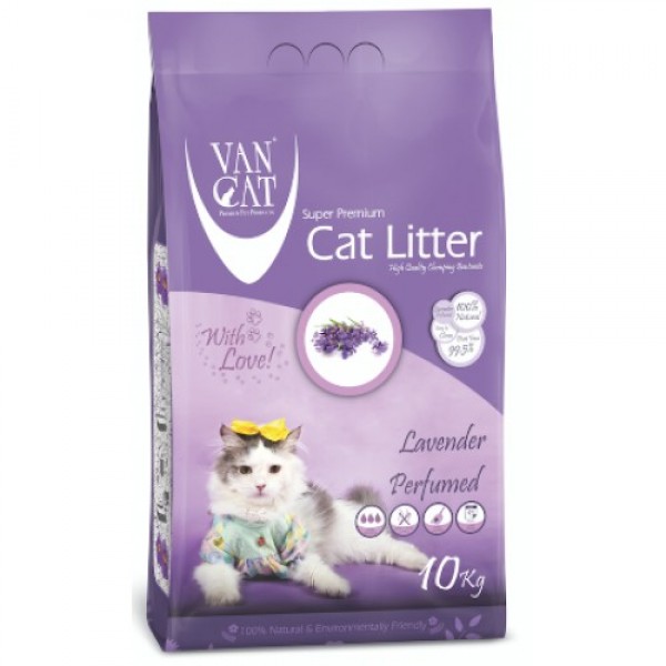 Vancat Lavender Άμμος για Γάτες (10kg) Αξεσουάρ